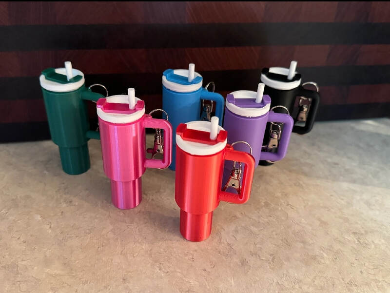 Tumbler Keychains